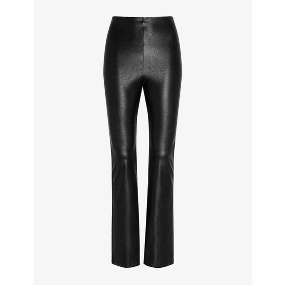 NEW COMMANDO faux leather flared legging in black - Picture 6 of 6
